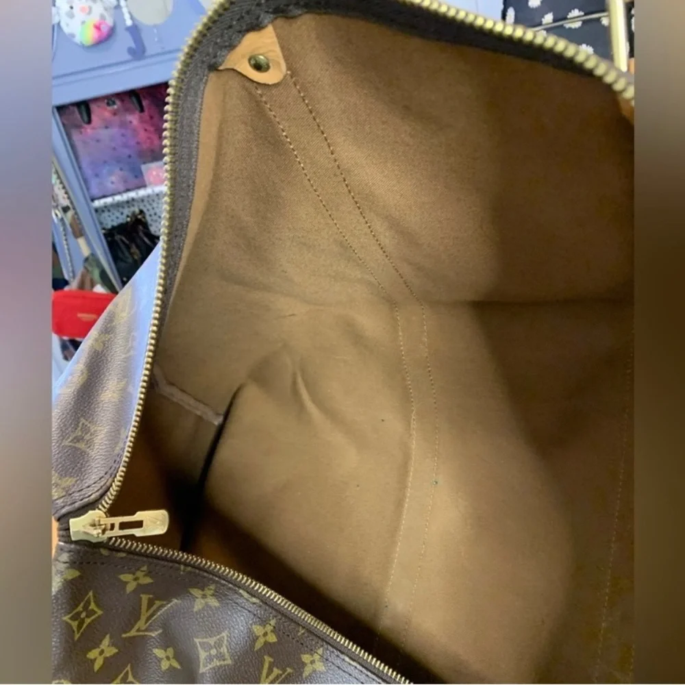 ENTER TO WIN!! 🎁 LOUIS VUITTON KEEPALL 60 BANDOULIÈRE EUC - Picture 14 of 16